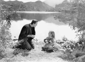 The infamous scene where the Monster interacts with a little girl. The second half was deemed too uspetting and was cut. Thankfully, it has been restored and still considered a famous moment.